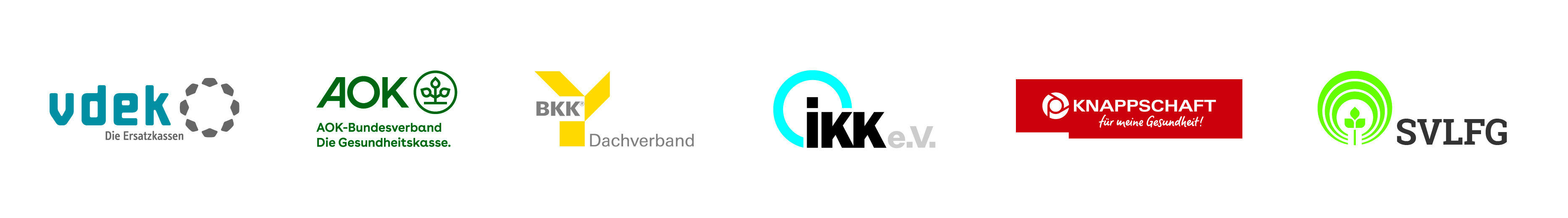 GKV-Gemeinschaftsförderung Logos